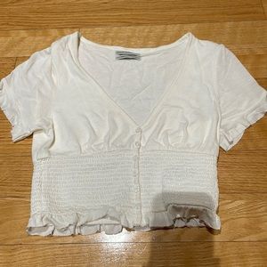 urban outfitters white top